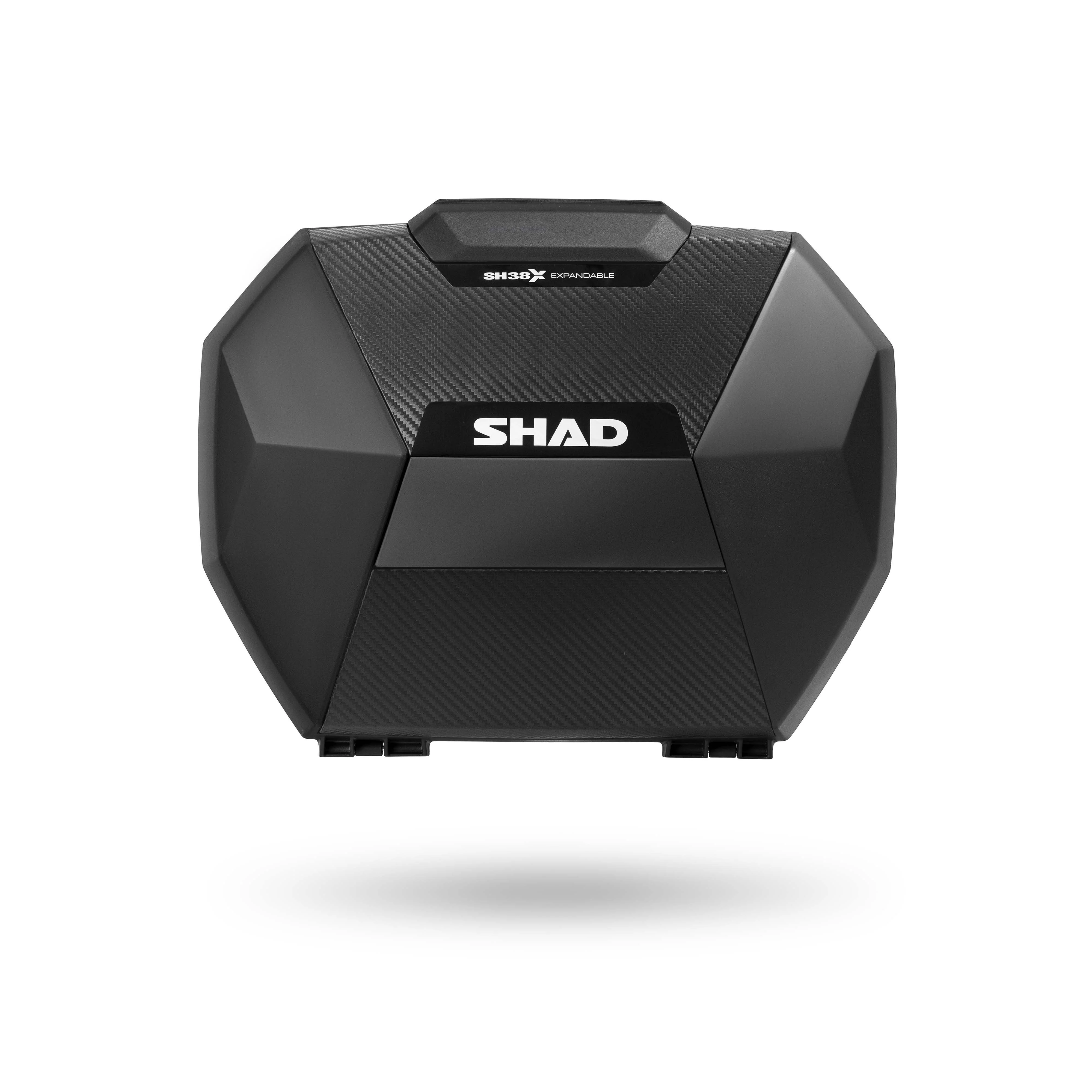 MALETAS LATERALES EXPANDIBLES SHAD SH38X CARBONO