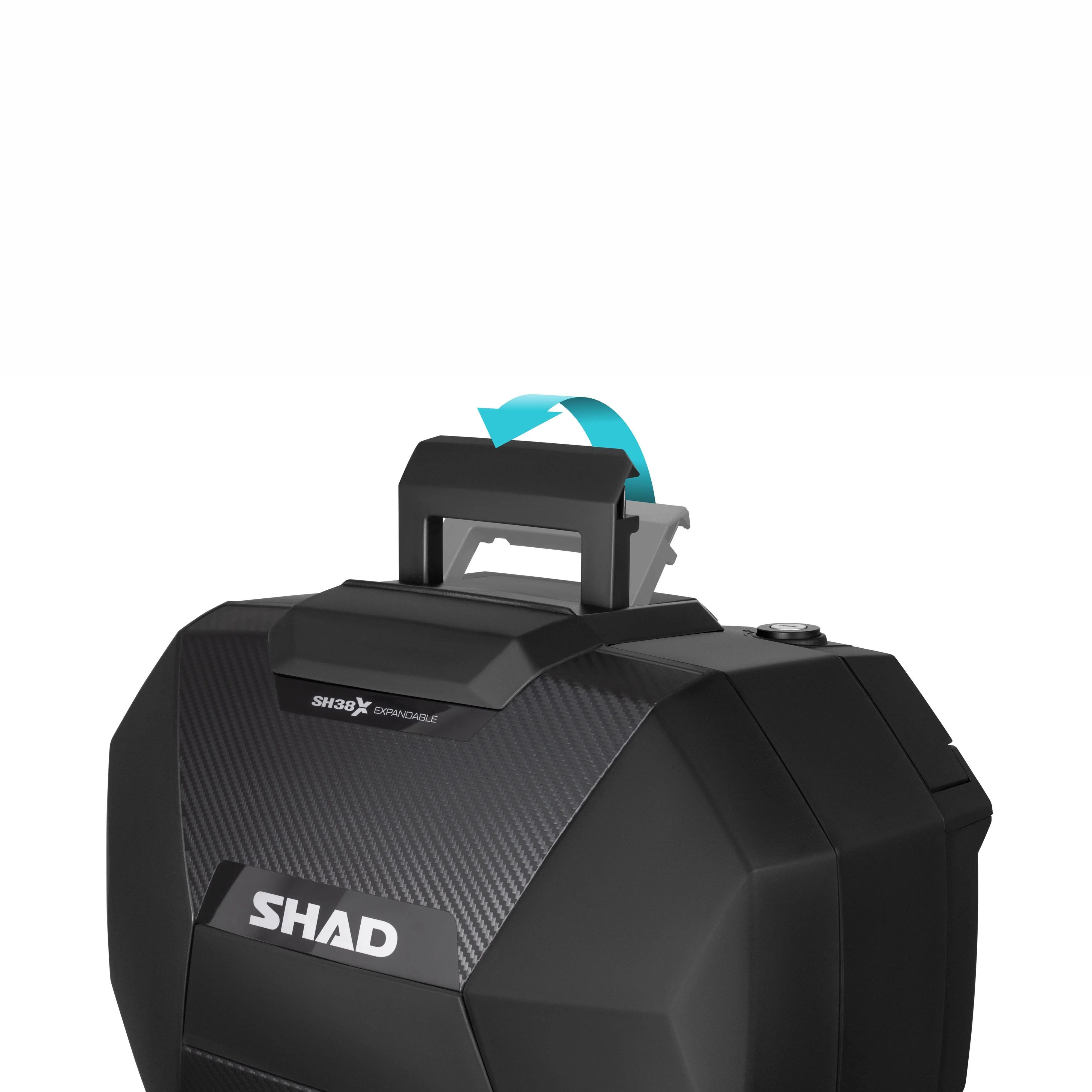 MALETAS LATERALES EXPANDIBLES SHAD SH38X CARBONO - Image 5